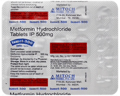 Ismet 500 Tablet 15