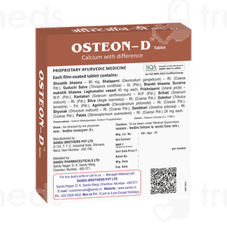 Sandu Osteon D 2 Pack Of 30 Tablets