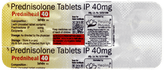 Predniheal 40 Tablet 10 Predniheal 40 Tablet 10