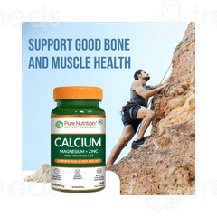 Pure Nutrition Calcium Magnesium Zinc Tablet 60