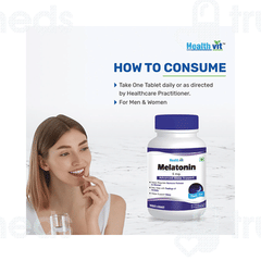 Healthvit Melatonin 5 MG Tablet 60