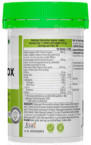 Swisse Ultiboost Liver Detox Tablet 60