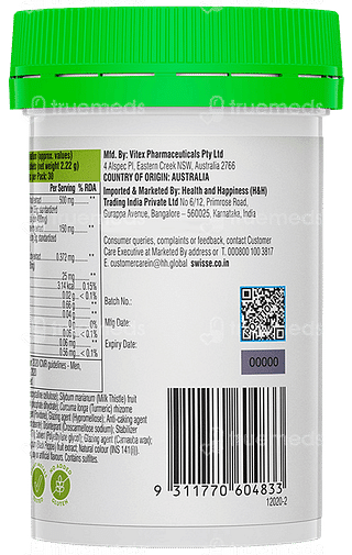 Swisse Ultiboost Liver Detox Tablet 60