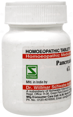 Dr Willmar Schwabe Pancreatinum 6x Tablet 20 GM