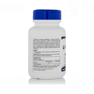 Healthvit L Theanine 100 MG Tablet 60