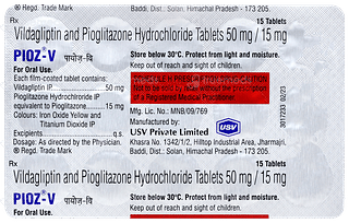 Pioz V Tablet 15