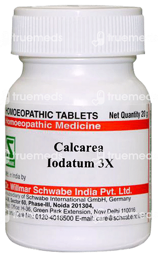 Dr Willmar Calcarea Iodatum 3x Tablet 20 GM