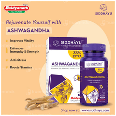 Siddhayu Ashwagandha Tablet 60 + 20 Free