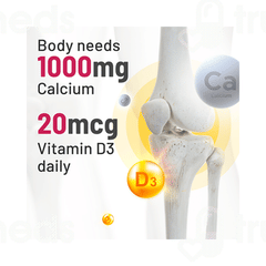 Gynoveda Calcium Vit D3 Lakshadi Guggulu Tablet 60