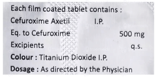 Caxetil 500 Tablet 10