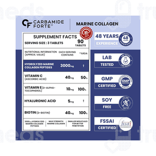 Carbamide Forte Veg Collagen Plant Based Tablet 90