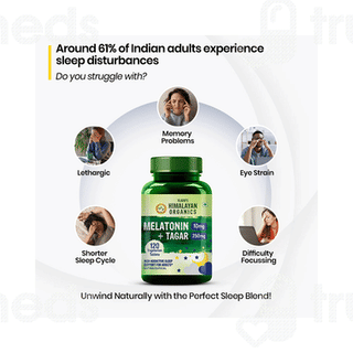 Himalayan Organics Melatonin And Tagar Tablet 120