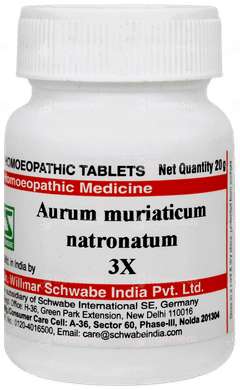 Dr Willmar Schwabe Aurum Muriaticum Natronatum 3x Tablet 20gm Dr Willmar Schwabe Aurum Muriaticum Natronatum 3x Tablet 20gm