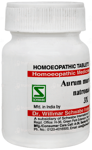 Dr Willmar Schwabe Aurum Muriaticum Natronatum 3x Tablet 20gm