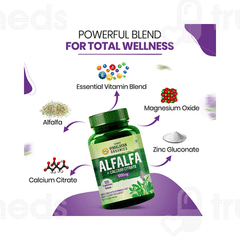 Himalayan Organics Alfalfa Calcium Citrate Malate Tablet 120