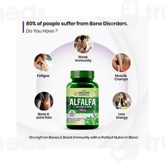Himalayan Organics Alfalfa Calcium Citrate Malate Tablet 120