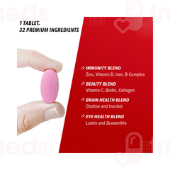 Gnc Womens One Daily Multivitamin Tablet 60