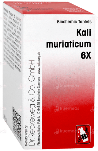 Dr Reckeweg Kali Muriaticum 6x Tablet 20gm