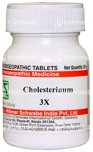 Dr Willmar Cholesterinum 3x Tablet 20 GM