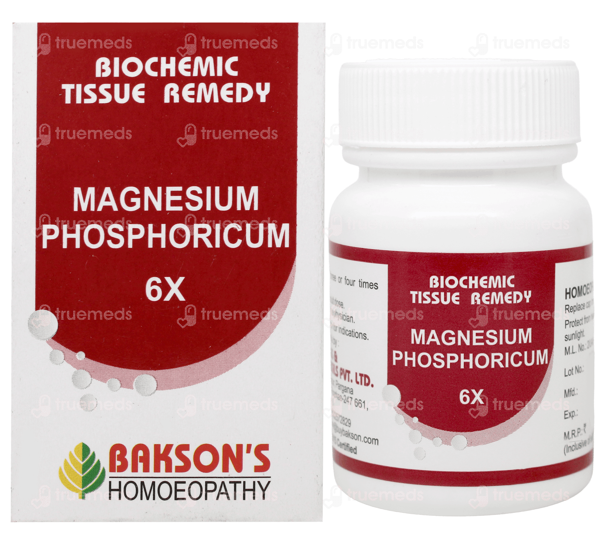 Baksons Magnesium Phosphoricum 6X Biochemic Tablet 250