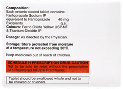 Pantodice 40 Tablet 15