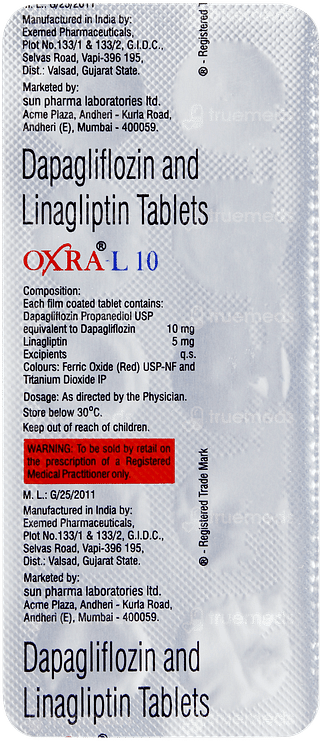 Oxra L 10 Tablet 10