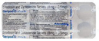 Geripod D 8/0.5 MG Tablet 10