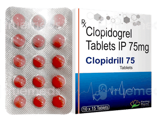 Clopidrill 75 Tablet 15