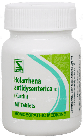 Dr Willmar Schwabe Holarrhena Antidysenterica 1X Tablet 20Gm