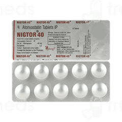 Nigtor 40 Tablet 10 Nigtor 40 Tablet 10