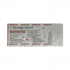 Nigtor 40 Tablet 10 Nigtor 40 Tablet 10