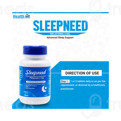 Healthvit Sleepneed Melatonin 3mg Tablet 60