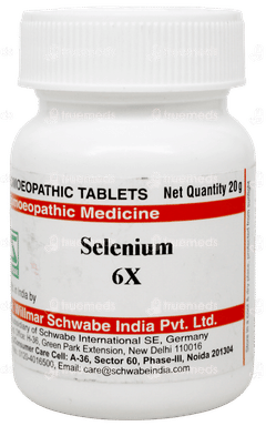 Dr Willmar Schwabe Selenium 6x Tablet 20gm