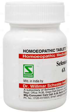 Dr Willmar Schwabe Selenium 6x Tablet 20gm
