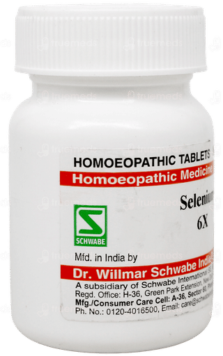 Dr Willmar Schwabe Selenium 6x Tablet 20gm