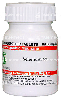 Dr Willmar Schwabe Selenium 6x Tablet 20gm Dr Willmar Schwabe Selenium 6x Tablet 20gm