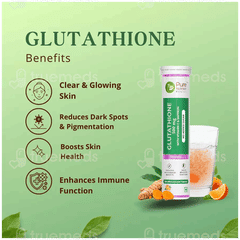 Pure Nutrition Glutathione 500 Mg Orange Flavour Effervescent Tablet 15