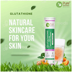Pure Nutrition Glutathione 500 Mg Orange Flavour Effervescent Tablet 15