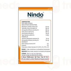 Sdh Naturals Nindo Tablet 60