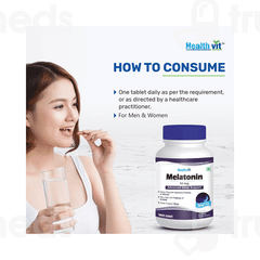 Healthvit Melatonin 10 MG Tablet 60