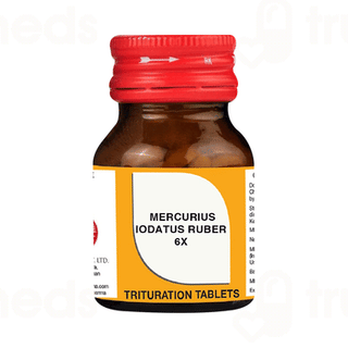 Bjain Mercurius Iodatus Ruber 6x Tablet 25 GM