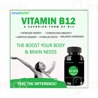 Novaherbs Vit B12 1500 MCG Tablet 60