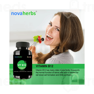 Novaherbs Vit B12 1500 MCG Tablet 60