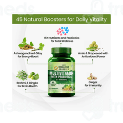 Himalayan Organics Multivitamin With Probiotics Tablet 60