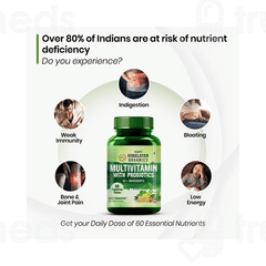 Himalayan Organics Multivitamin With Probiotics Tablet 60