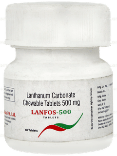 Lanfos 500 Chewable Tablet 30 Lanfos 500 Chewable Tablet 30
