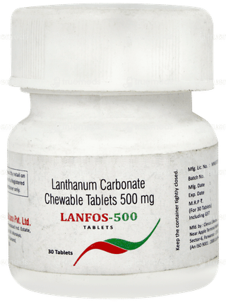 Lanfos 500 Chewable Tablet 30