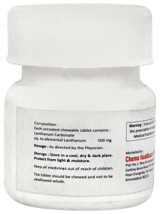 Lanfos 500 Chewable Tablet 30