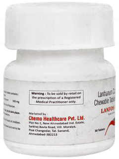 Lanfos 500 Chewable Tablet 30