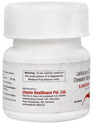 Lanfos 500 Chewable Tablet 30